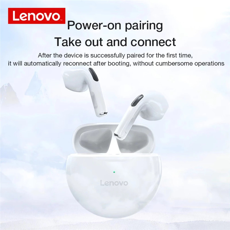 Tai Nghe Bluetooth Lenovo HT38 Chính Hãng - Âm Thanh HIFI Sống Động, Mic Khử Ồn Cuộc Gọi, Pin 15 Giờ, Thiết Kế Gọn Nhẹ | BigBuy360 - bigbuy360.vn