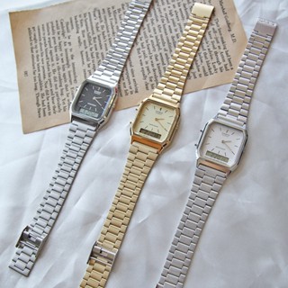 Đồng hồ Cassio - Retro AQ230 Unisex Phiên bản nam và nữ