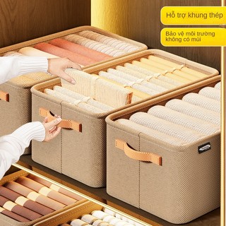 Quần Áo Hộp Bảo Quản Vải Dày Giỏ Bảo Quản Quần Áo Quần Hộp Bảo Quản Ký Túc Xá Hộ Gia Đình Đồ Lặt Vặt Hộp Bảo Quản