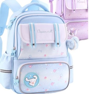 2024 Phong Cách Mới Sanrio HelloKitty Schoolbag Học Sinh Nhẹ Giảm Gánh Nặng Học Sinh Bé Gái Bảo Vệ Cột Sống Schoolbag