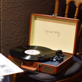  Middix máy hát đĩa than nhạc xưa máy đĩa than cổ điển vinyl record player vỏ não Với máy nghe nhạc Bluetooth quà tặng ngày lễ 