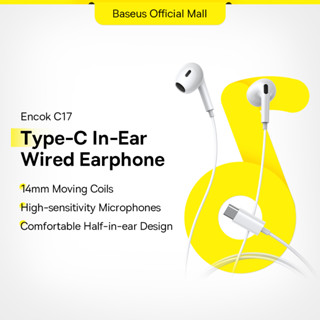 Tai nghe BASEUS C17 Type-C có dây có mic cho điện thoại thông minh