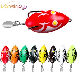 mồi giả Mồi Câu Cá Giả Hình Con Ếch 4cm / 5g Super Frog Lure Mồi giả câu cá lóc