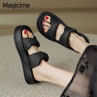 Magicime Dép  Nữ Đế Dày Phù Hợp Với Tất Cả Trận Đấu 2024 Phong Cách Mới Mùa Hè Giày Sandal