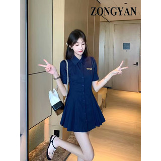 ZONGYAN váy Đầm váy nữ body đầm Trendy Stylish Hàn Phong xu hướng WLQ2430DVT 11Z240315