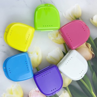 Hộp đựng nha khoa hộp đựng răng nhựa hộp đựng răng giả hộp bảo vệ răng giả hộp đựng nhựa