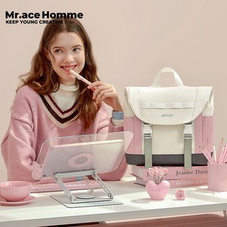 Mr.ace Homme balo nữ chống thấm nước Ba lô máy tính 14 inch Trường học thời trang túi