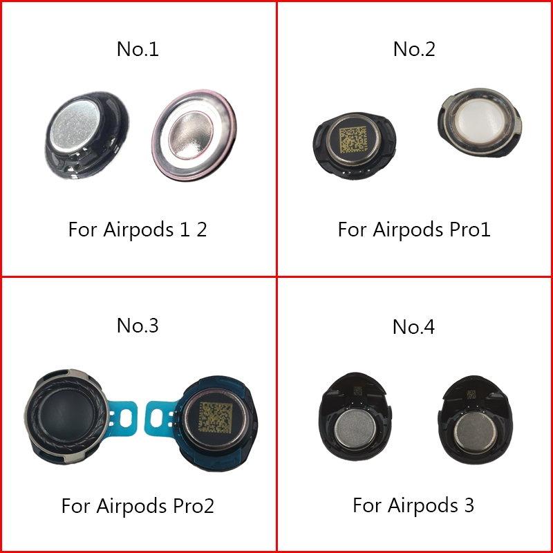 2 Chiếc Tai Nghe Loa Cho Airpods 1 2 3 1st 2nd Pro Pro1 Pro2 A1523 A172 A2032 A2031 A2084 Tai Nghe L