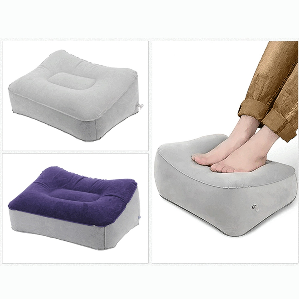 Gối kê chân du lịch Chiều cao gối bơm hơi nhanh đầu cho người lớn trẻ em trên máy bay snowa114.vn