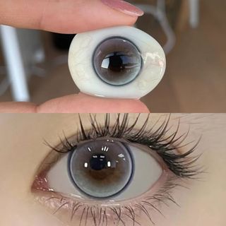 Irislens 1 Cặp 14,2mm Thoải Mái Tự Nhiên CrystalOrb Mỹ Phẩm Mềm Thích Hợp Cho Học Sinh Tốt Hơn Với Ánh Sáng Trang Điểm