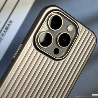 【Anti-slip strips/Corrugated stripes/Matte PC hard case/Gray】Ốp lưng compatible for iPhone 13 14 15 pro max  case