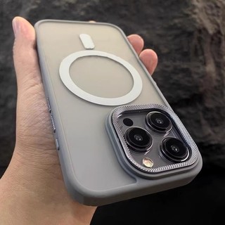 【Matte acrylic hard case/Desert Gold】Ốp lưng compatible for iPhone 11 12 13 14 15 16 pro max case