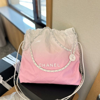 C * l 24p túi đựng rác màu hồng gradient túi đeo vai nữ thời trang 35cm 285285