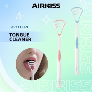  Bàn chải làm sạch lưỡi AIRKISS Dễ dàng làm sạch lưỡi Màu xanh hồng