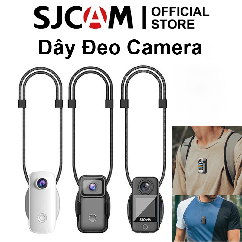 Dây Đeo camera Sjcam Dây Đeo Cổ Gắn camera Hành Trình mini sjcam c100 / c200 / c300