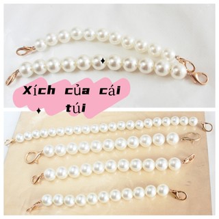 Dây Đeo Trang Trí Túi Xách Xỏ Ngọc Trai Giả Thời Trang