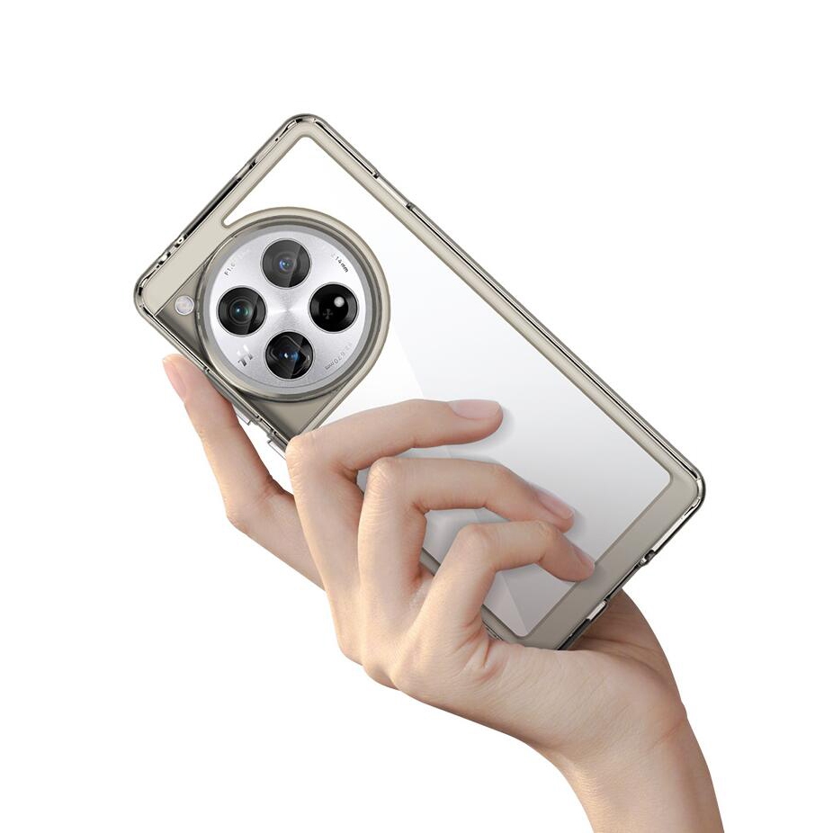 OnePlus 12 12R OnePlus12 OnePlus12R Mặt sau Acrylic Vỏ trong suốt Vỏ silicon mềm trong suốt Vỏ cứng 