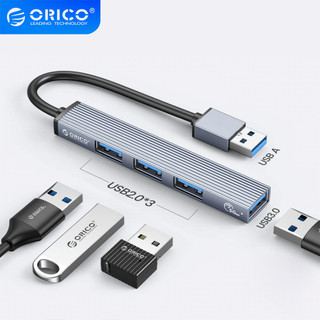 Hub chia cổng ORICO chuyển đổi Type-C sang 4 cổng USB 3.0 + 2.0 AH-13/ 3 cổng USB và khe đọc thẻ nhớ AH-12F