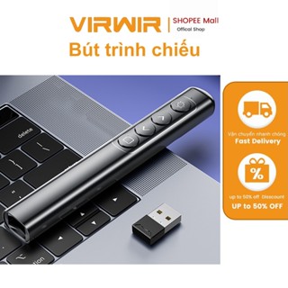 VIRWIR Bút Thuyết Trình Chiếu Powerpoint Chuyển Slide PPT Bút Điều Khiển Cho Laptop