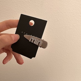 Kẹp Tóc Mỏ Vịt Đính Đá zircon Lấp Lánh Cao Cấp