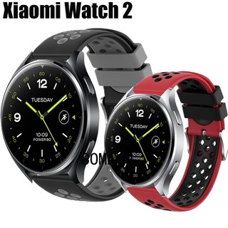 Dành cho đồng hồ xiaomi 2 dây đeo đồng hồ thông minh silicon mềm thể thao nam nữ ban nhạc mới