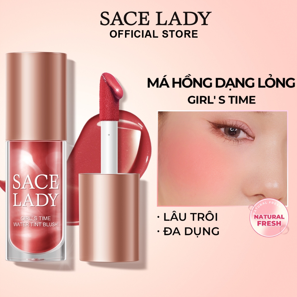 [SACE LADY] Phấn má hồng dạng nước SACE LADY bền lâu trang điểm tự nhiên thời trang | BigBuy360 - bigbuy360.vn