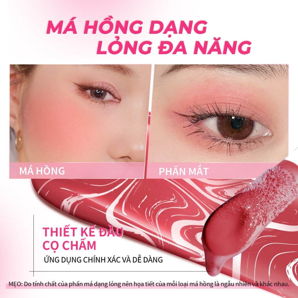 [SACE LADY] Phấn má hồng dạng nước SACE LADY bền lâu trang điểm tự nhiên thời trang | BigBuy360 - bigbuy360.vn