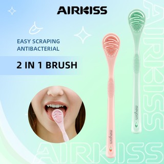  Bàn chải làm sạch lưỡi AIRKISS Bàn chải lưỡi chăm sóc đa tác dụng kháng khuẩn Làm sạch sâu