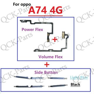 Dành cho oppo a74 4g bên nguồn bật tắt tắt tắt tắt tiếng công tắc điều khiển phím âm lượng ra nút cáp mềm