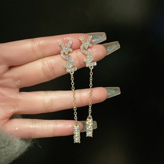 Set Bông Tai đính Kim Cương Ngọc Trai Cho Nữ