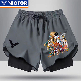 Quần short thể thao victor unisex quần cầu lông nhanh khô chạy bộ quần cầu lông cho trẻ em thoáng khí thể thao chạy bộ quần short