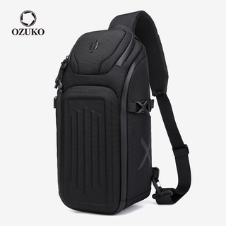 Ozuko Túi đeo chéo đeo vai nam dung tích lớn Túi đeo chéo nhiều túi