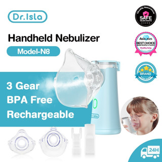 Máy phun sương Dr.isla cho máy phun sương dạng lưới di động hen suyễn / Thích hợp cho trẻ em và người lớn / USB có thể sạc lại N8