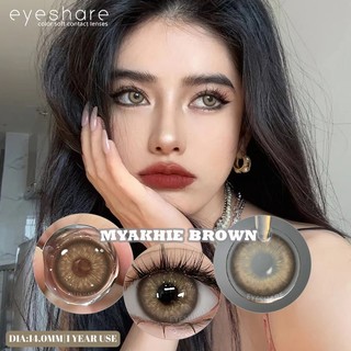 Cặp kính áp tròng EYESHARE nhiều màu sắc tự nhiên tùy chọn thời trang