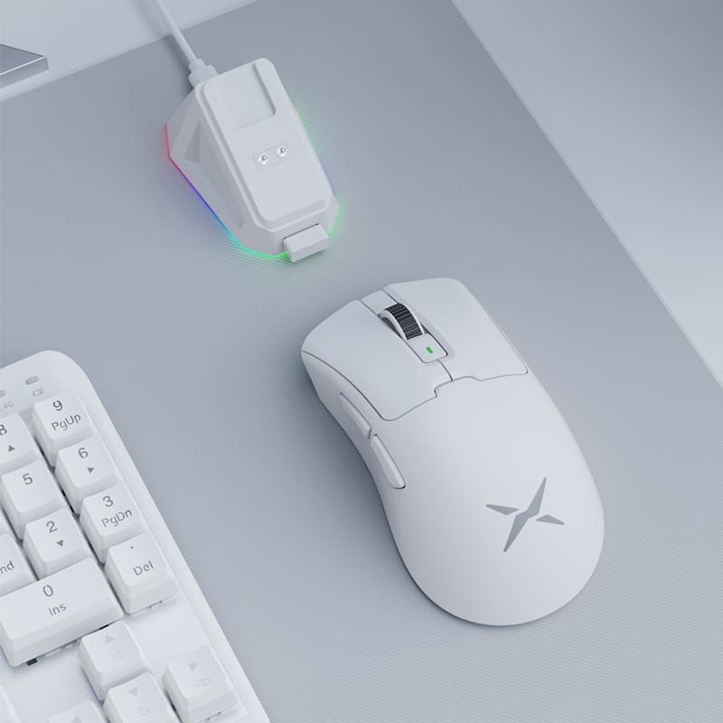 Delux M900 PRO M900PRO PAW3395 63g 8K Tần suất bỏ phiếu 26000DPI Dongle không dây 2.4g Chuột chơi game | BigBuy360 - bigbuy360.vn