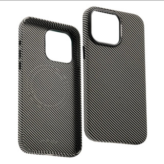 【Hight quality/Leather Business hard case/Carbon fiber texture/Brown】ốp lưng compatible for iPhone 13 14 15 pro max case