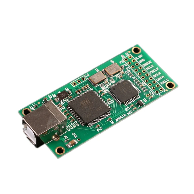 Usb IIS Giao diện kỹ thuật số Bảng giải mã DAC Hỗ trợ DSD512 32bit 384K I2S DSD Bộ giải mã khuếch đạ