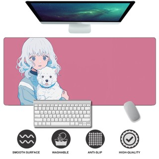 I Love Him Mousepad Kanagawa Mousepad Bàn di chuột chơi game lớn Bàn di chuột được khâu cạnh