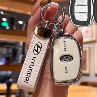  BAO CHÌA KHOÁ Ô TÔ CHO XE Hyundai i10 Tucson Elentra chìa thông minh_chìa cơ gập  bao chìa khoá Ốp chìa khoá TPU sang trọng dành cho xe Hyundai Tucson 2019-2021 i10 i20 Elantra 