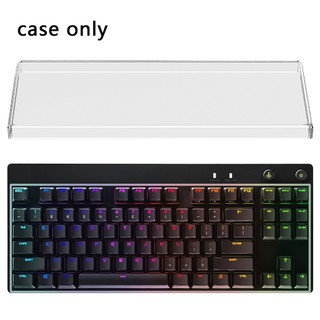 Vỏ chống bụi bàn phím không cần chìa khóa Geekria, Vỏ bàn phím Acrylic trong suốt cho bàn phím phím 87 nhỏ gọn 80%, tương thích với Logitech G PRO, G915 TKL