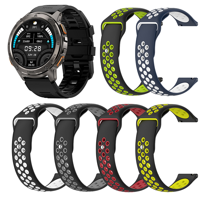 Dành cho dây đeo silicon KOSPET TANK T3 TANK M2 、 M3 Dây đeo đồng hồ