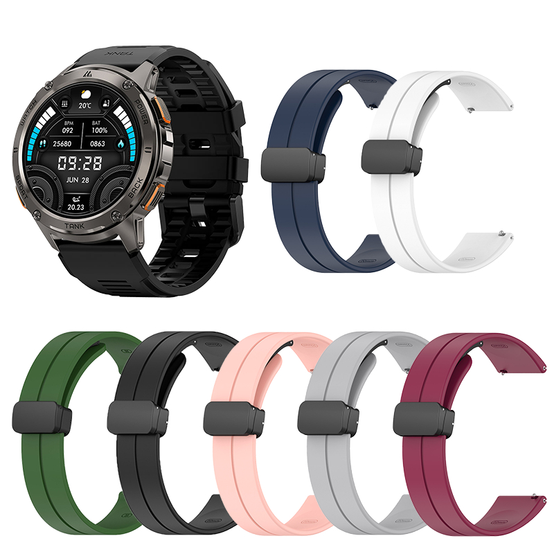 Dành cho KOSPET TANK T3 / T3 ULTRA Dây đeo silicon từ tính TANK M3 Dây đeo đồng hồ