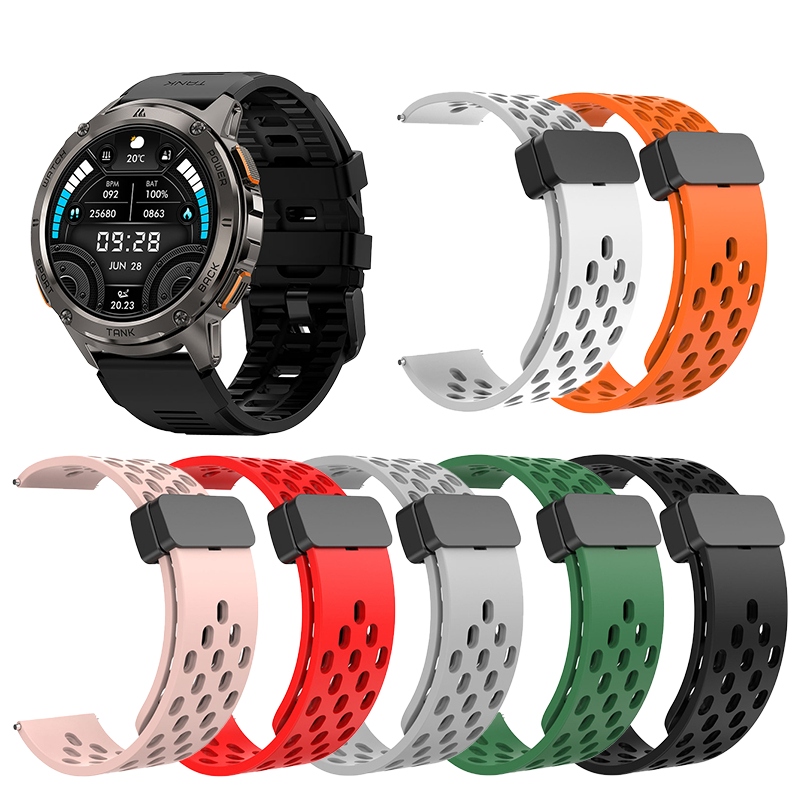 Dành cho dây đeo silicon từ tính KOSPET TANK T3 TANK M2 、 M3 、 M3 ULTRA Dây đeo đồng hồ