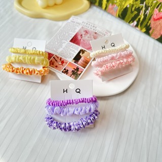 Bộ Dây Buộc Tóc Ba Món Bằng Nylon Dễ Thương Xinh Xắn Dành Cho Bé Gái