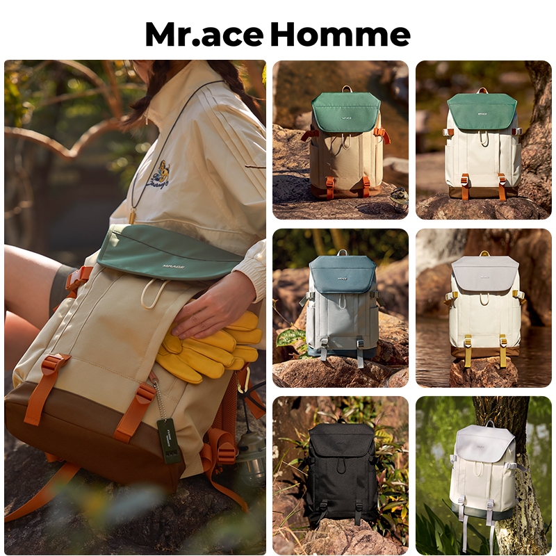 Mrace 3003 Ba lô ngoài trời dung tích lớn Túi đi bộ đường dài chống nước Túi đi học du lịch