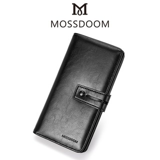 MOSSDOOM Ví nữ dáng dài đơn giản thời trang