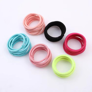 Chất lượng cao nữ dây cao su phụ kiện tóc nữ buộc tóc nữ scrunchie tóc co giãn bé gái tóc dây buộc tóc