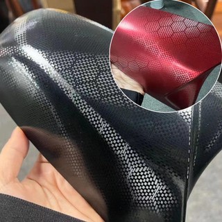 Miếng Dán Trang Trí Xe Hơi Họa Tiết Tổ Ong Bằng Sợi Carbon DIY