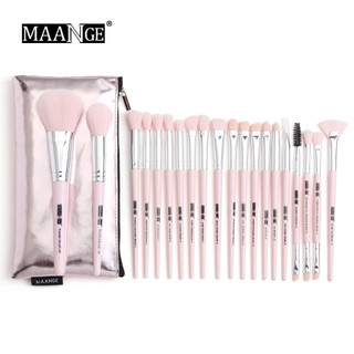 Bộ 20 cọ trang điểm chuyên nghiệp MAANGE với túi trang điểm chống thấm nước cao cấp