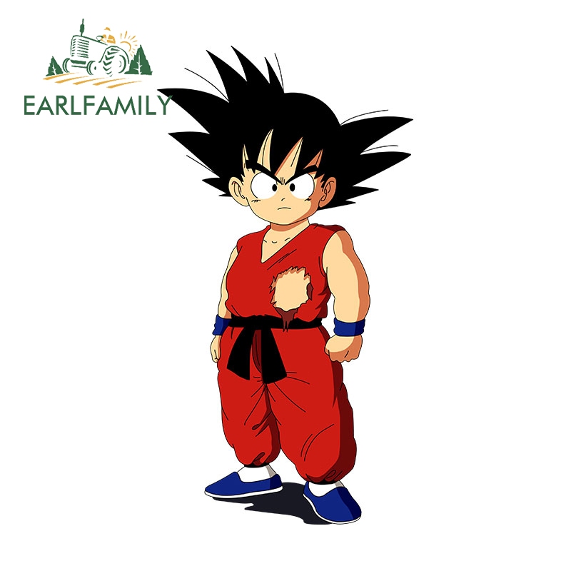 Earlfamily 13cm Dragon Ball Manga Xe Hơi Miếng Dán Ốp Lưng Xe Máy Thân Mũ Bảo Hiểm Cá Tính Vinyl Chống Thấm Nước Decal Thời Trang Chống Nắng Kiểu Dáng Xe
